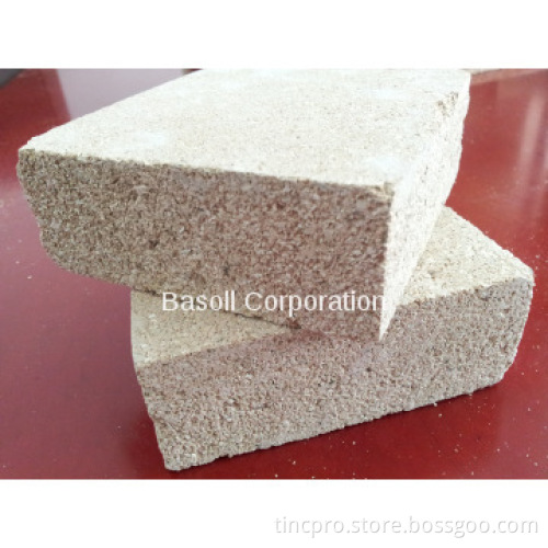 Vermiculite board for fireproof door